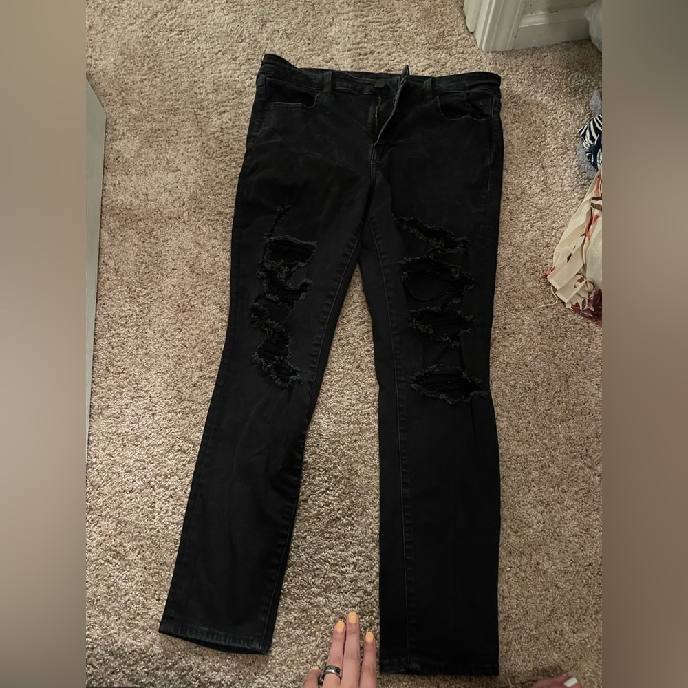 American eagle high rise jeans